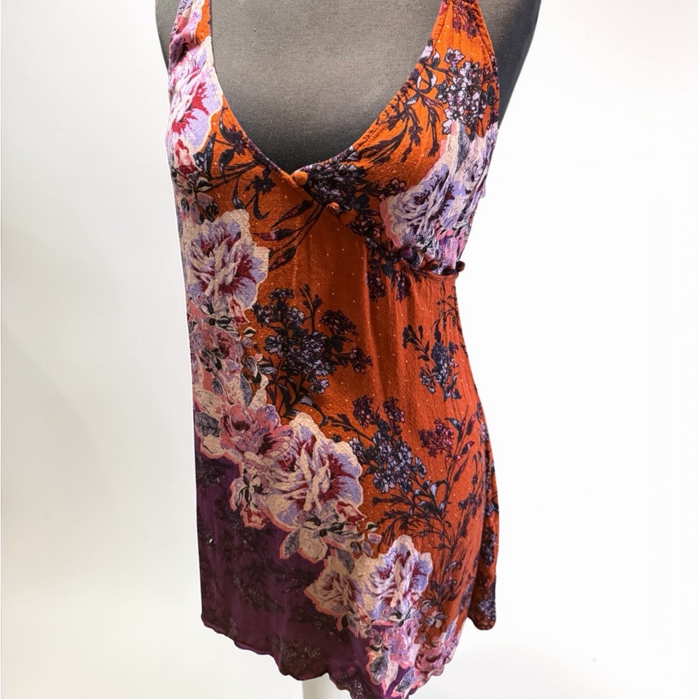 Free People Floral Midi Dress